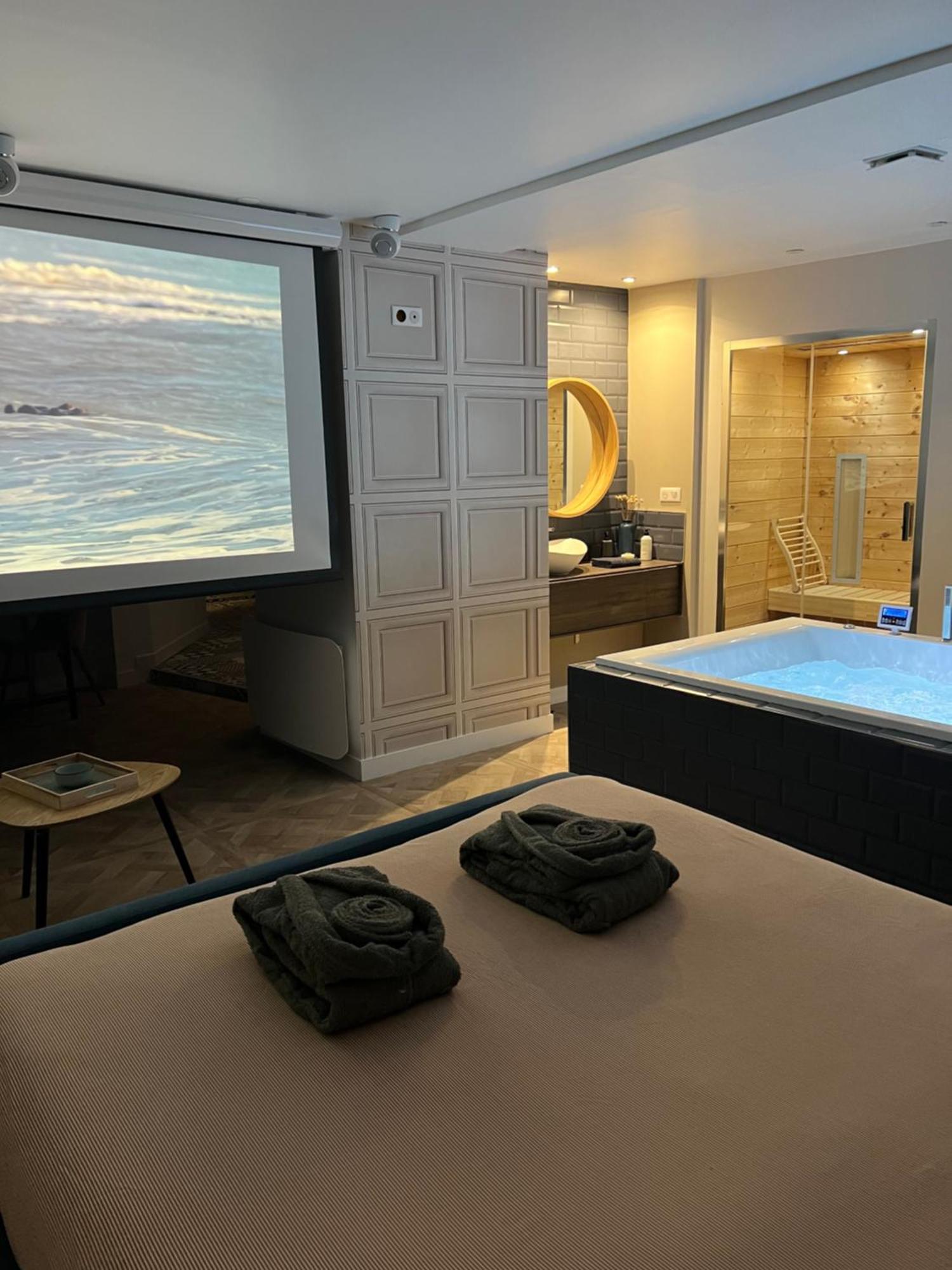 Appartement Avec Jacuzzi Sauna & Home Cinema - Nid D'Анже Экстерьер фото